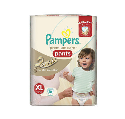 Buy Pampers Premium Care Pants, New Born/Extra Small (NB/XS) Size, 70  Count, Pant Style Baby Diapers, All-in-1 Diapers with 360 Cottony Softness,  Up to 5kg Diapers Online at Low Prices in India -